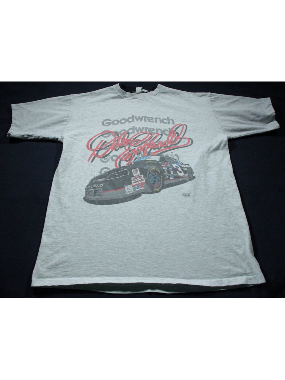 Vintage 90s Dale Earnhardt Goodwrench Racing T-Shirt 2XL NASCAR Good Times 1995
